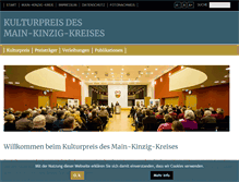 Tablet Screenshot of kulturpreis.net